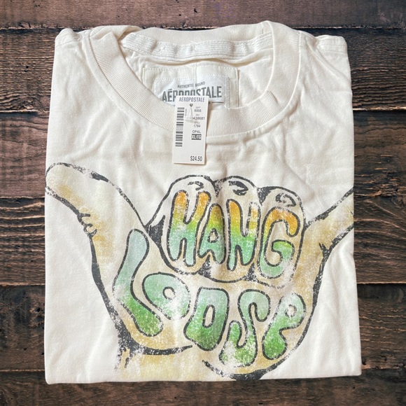 Men’s Aeropostal “Hang Loose” Graphic Tee | Size XL | BRAND NEW - Picture 3 of 5